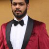 "Maroon Velvet Tuxedo for Rent | Pre-Wedding & Event Wear in Bangalore & Hyderabad"