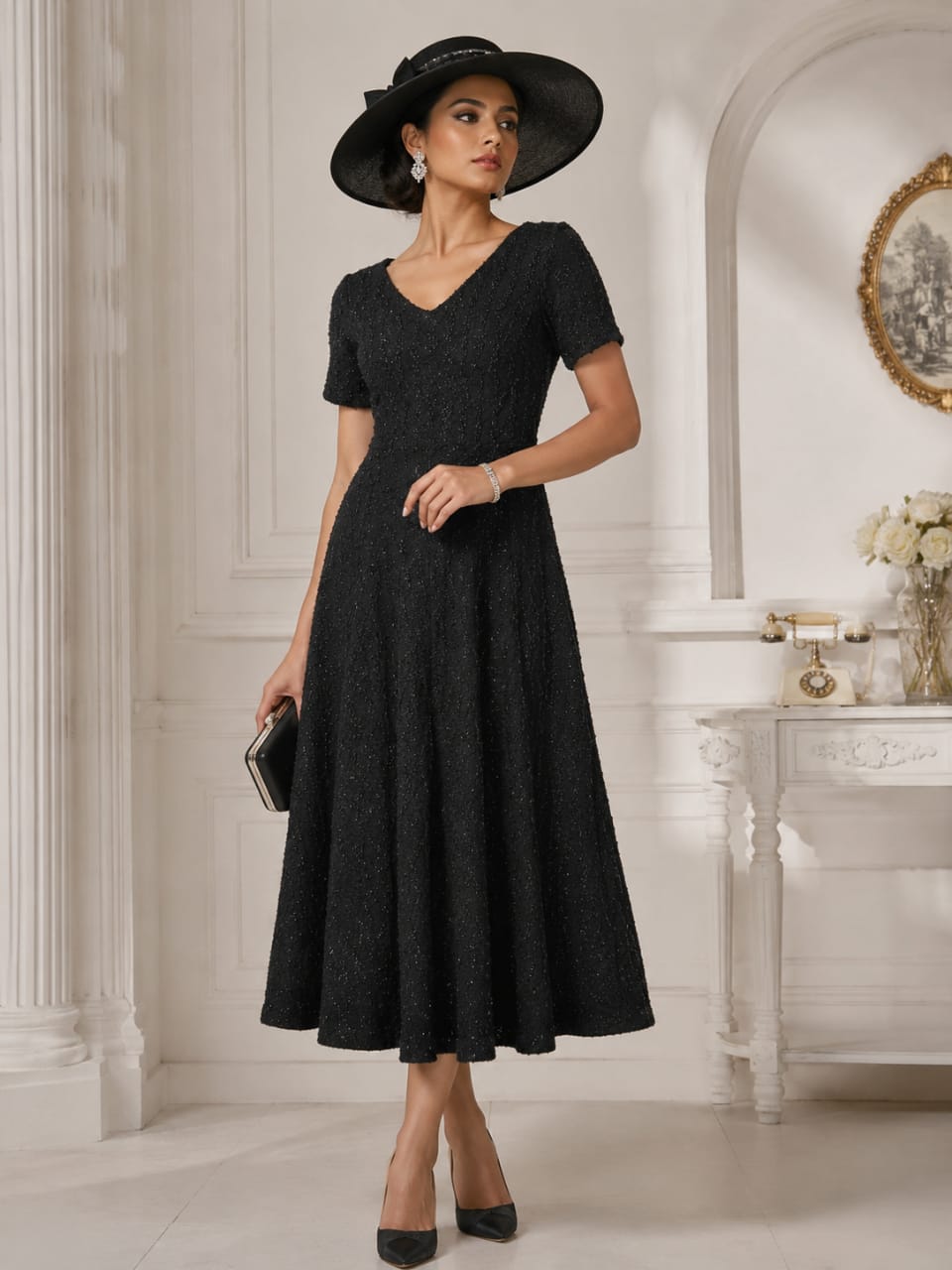 Midi Black Dress Wwwthedressbankcom