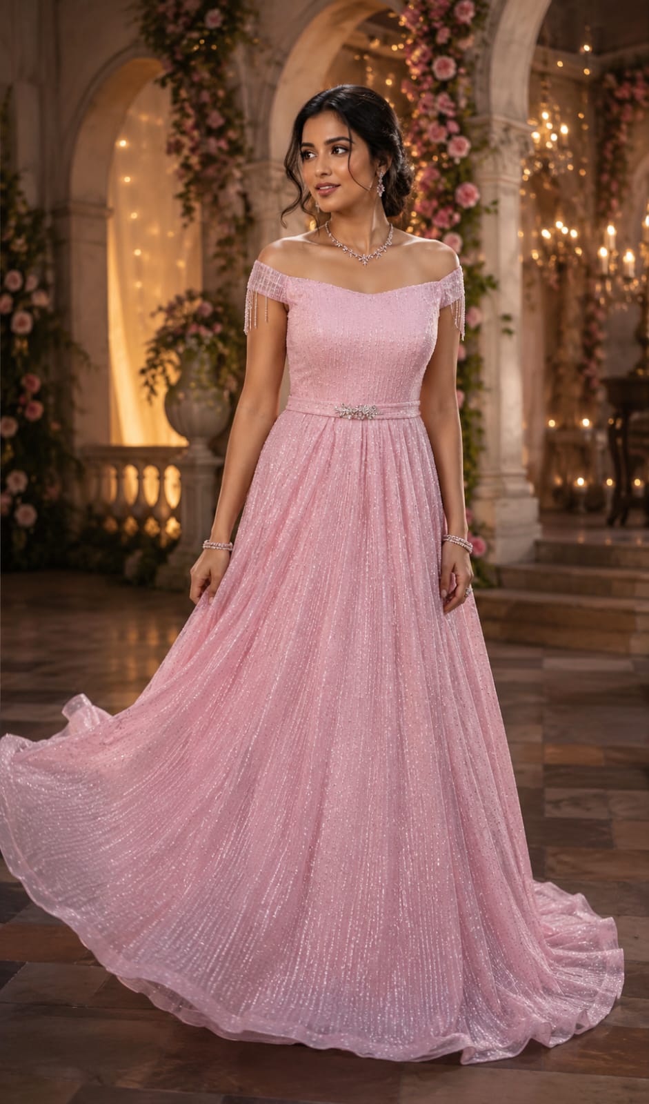 Ball Gown Sequin Pink Wwwthedressbankcom