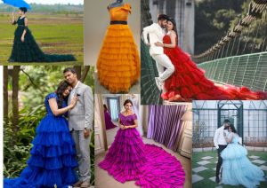 Pre-wedding Couple Dresses