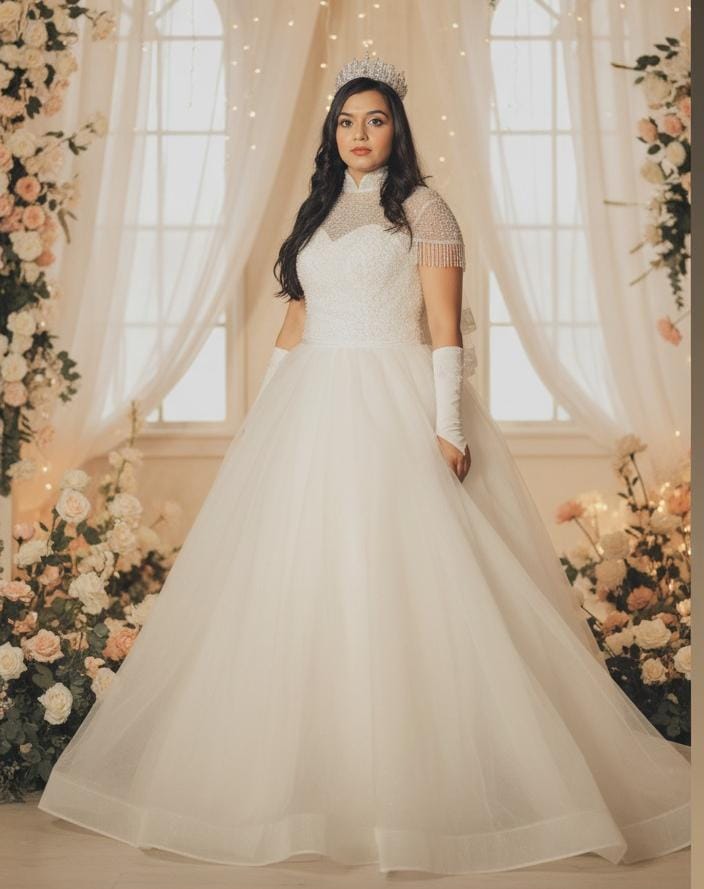 White Beautiful Bridal Gown Wwwthedressbankcom