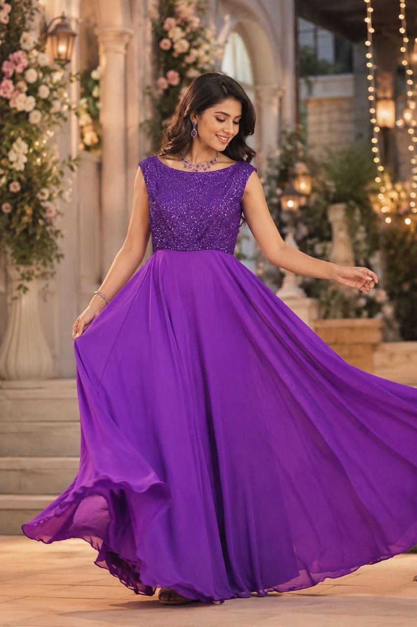 Purple Simple Party Gown Wwwthedressbankcom