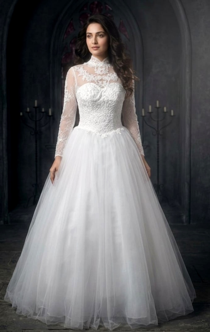 White Wedding Gownclasic Wwwthedressbankcom